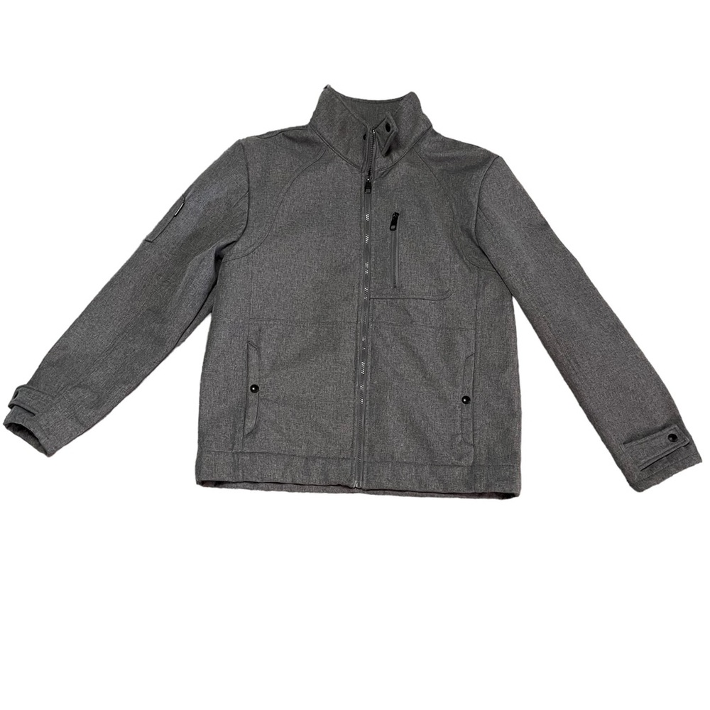 Mark Ecko Cut & Sew 72nd Division Military Gray Jacket Size Medium in Mens.